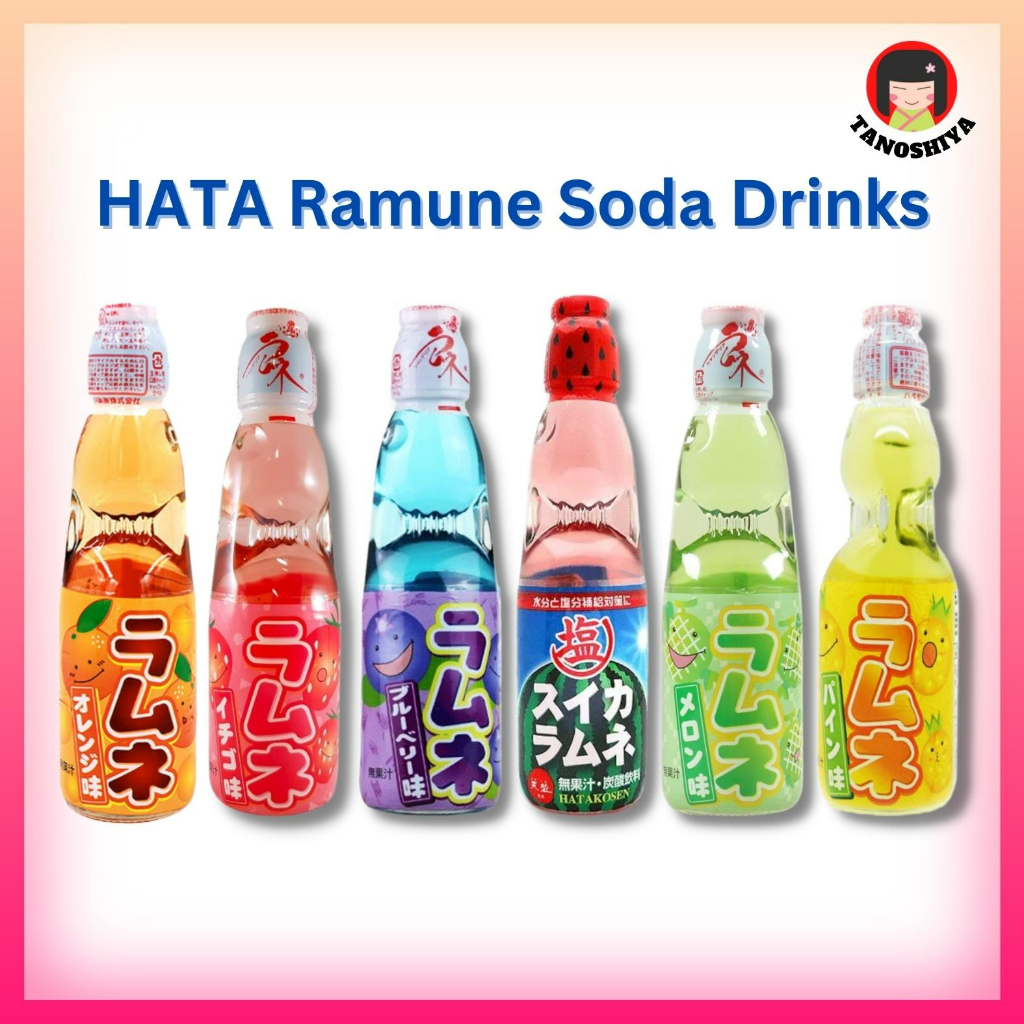HATA Ramune Soda Carbonated Drinks | Shopee Malaysia