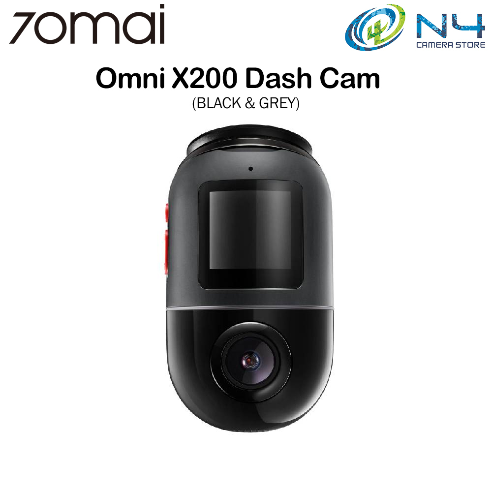 70mai Omni X200 360° Dashcam 4G ADAS & GPS AI Motion HDR Night Vision ...