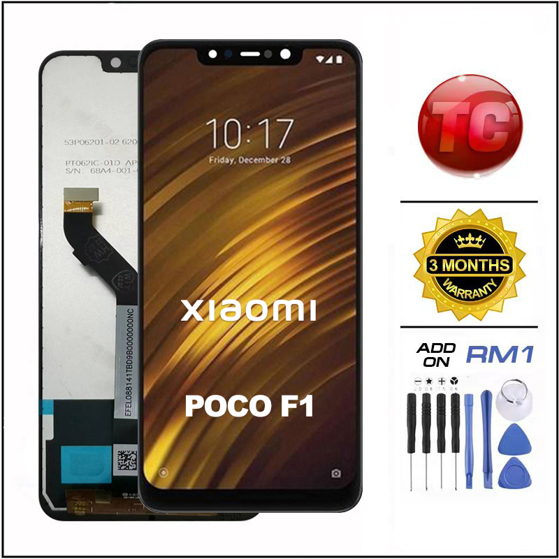 LCD Poco F1/ PocoPhone F1 Xiaomi Compatible For Original Glass Touch
