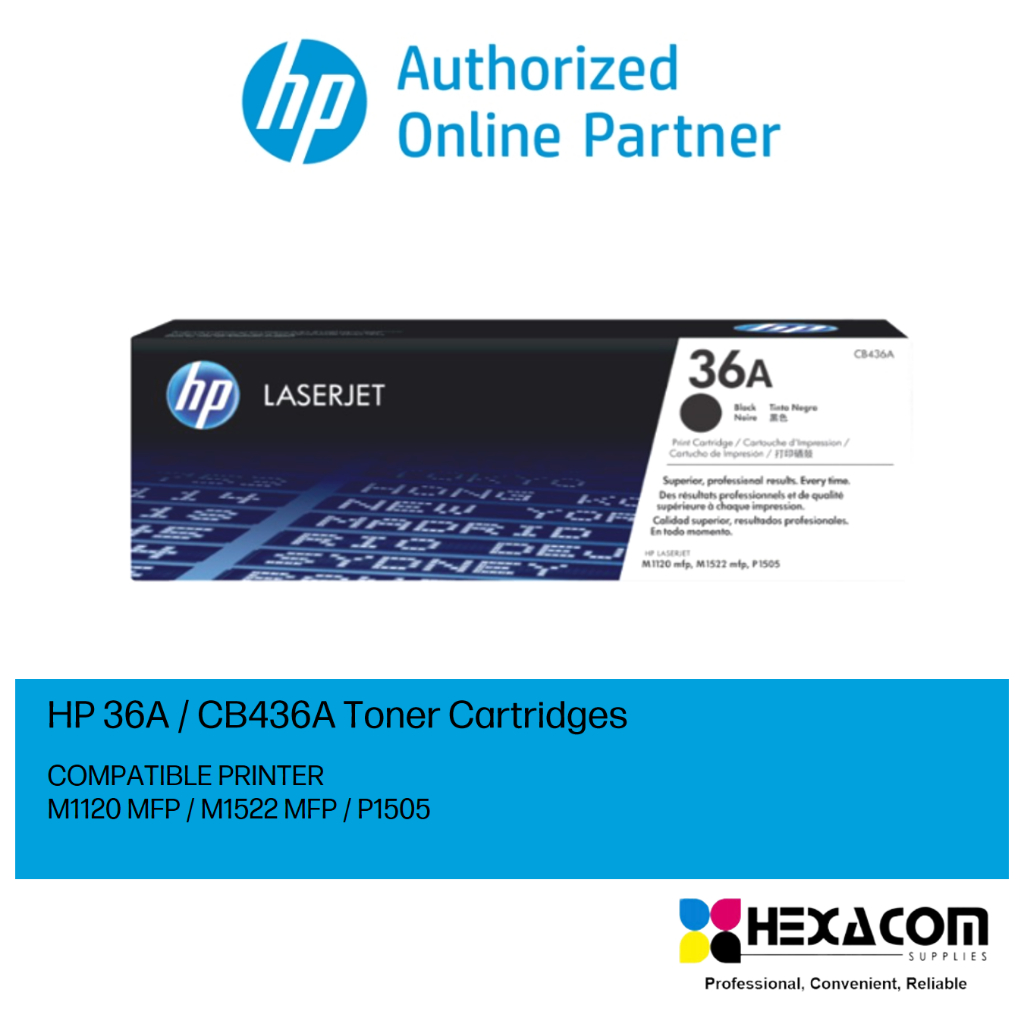 HP 36A Toner Cartridge CB436A | Shopee Malaysia