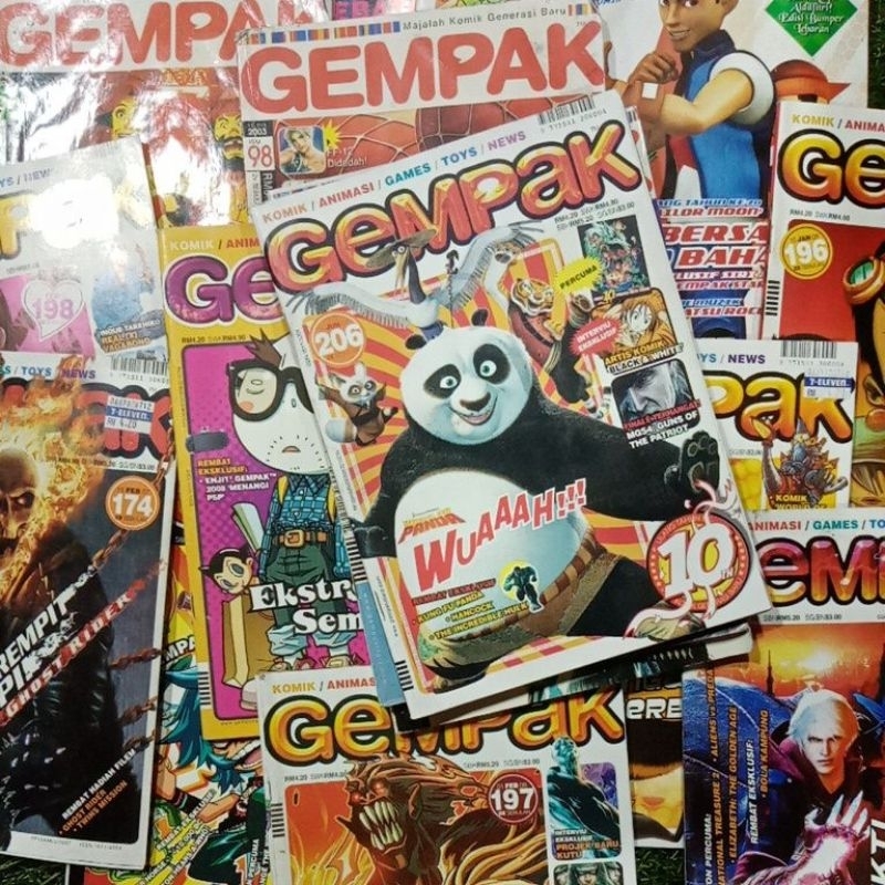 🎭 koleksi majalah komik generasi baru