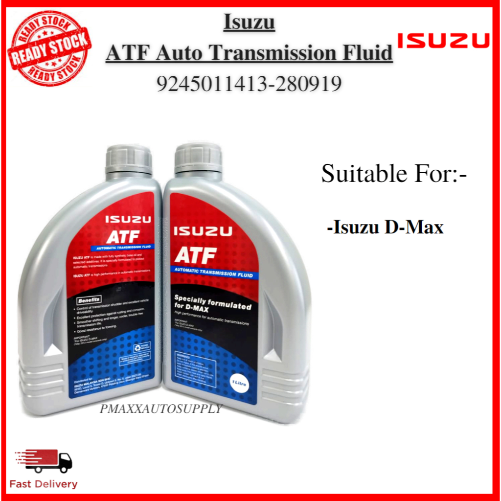 100 ORIGINAL GENUINE ISUZU DMAX 1LILTER ATF AUTOMATIC TRANSMISSION