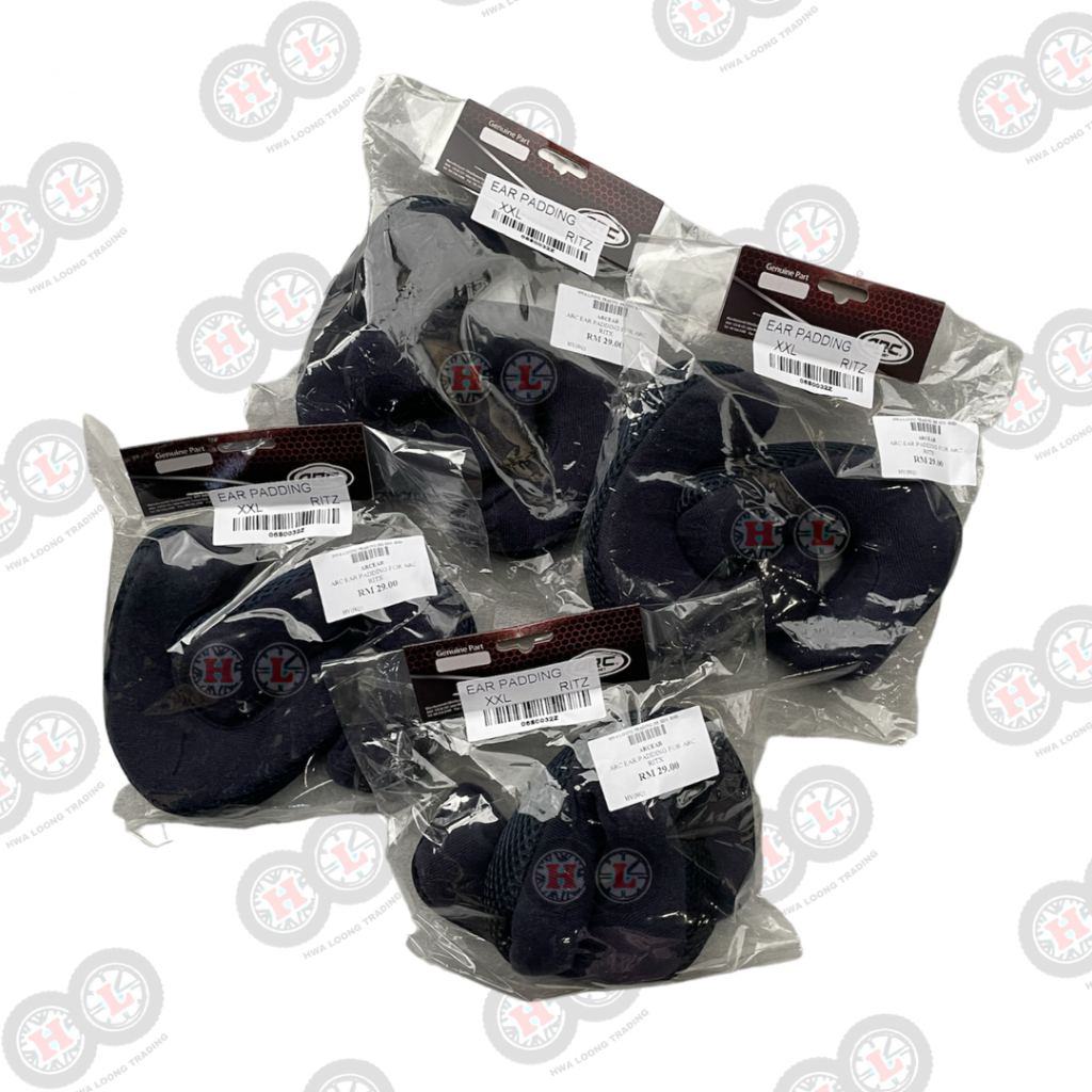 ARC ORIGINAL EAR PADDING FOR RITZ HELMET ( ARC Helmet RITZ Side Padding ...