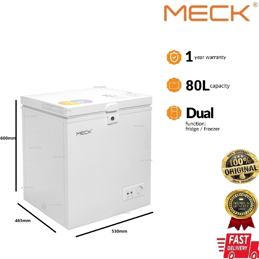 Meck MFZ60R6 Mini Chest Freezer /Peti Sejuk Daging / Peti Sejuk Beku