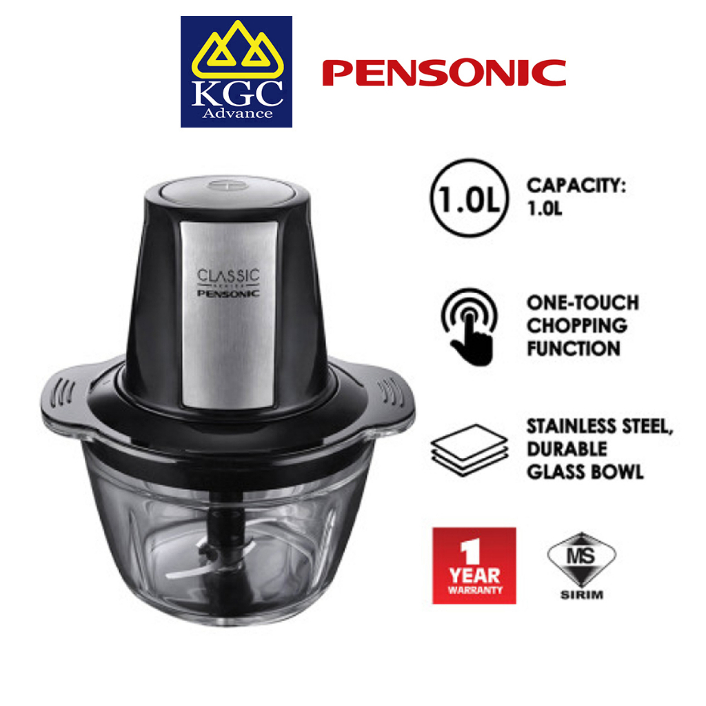Pensonic Food Chopper Glass Bowl PB6005GX Shopee Malaysia