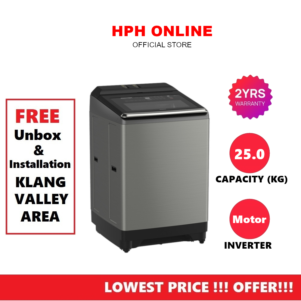 HITACHI 22KG Top Load Inverter Washing Machine SF220ZFV Shopee Malaysia