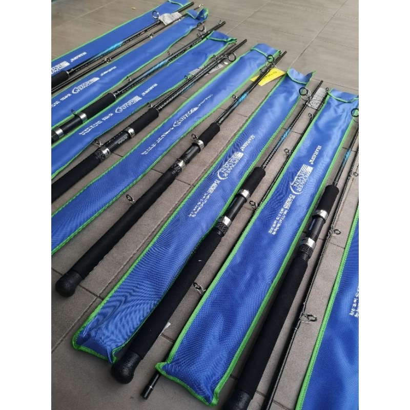 SEAHAWK POWER SEVEN SPINNING /BAITCASTING FISHING ROD | Shopee Malaysia