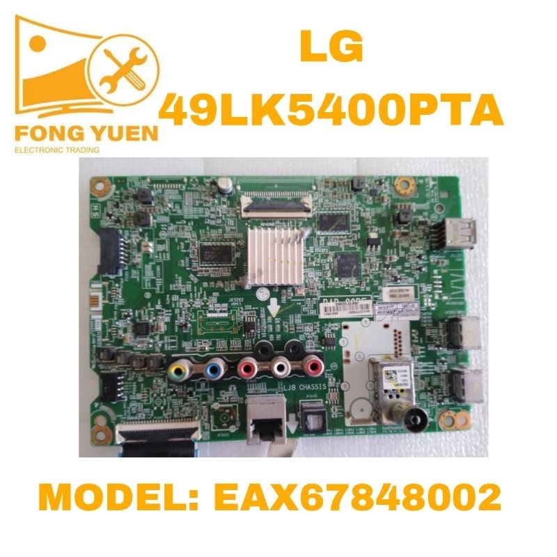 LG TV MAIN BOARD 49LK5400PTA | Shopee Malaysia