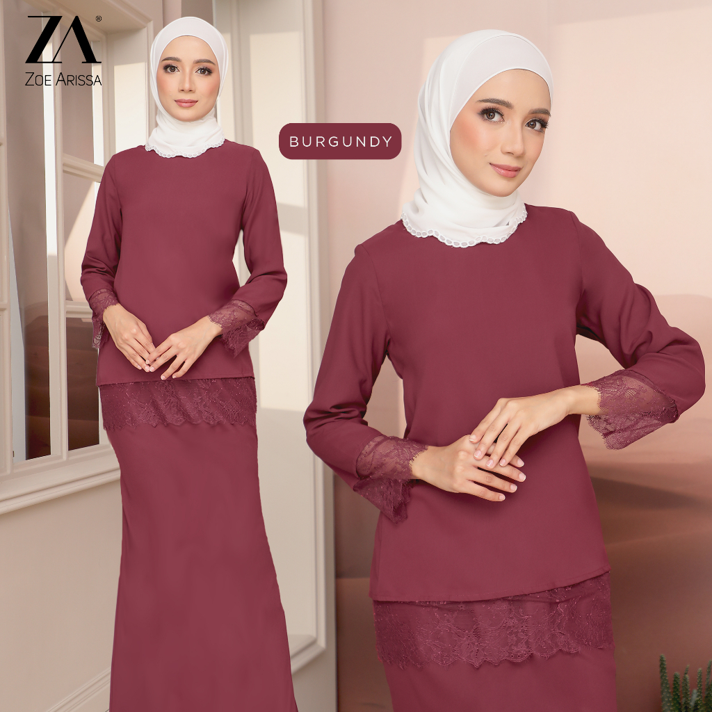 Gambar baju kurung Zoe Arissa