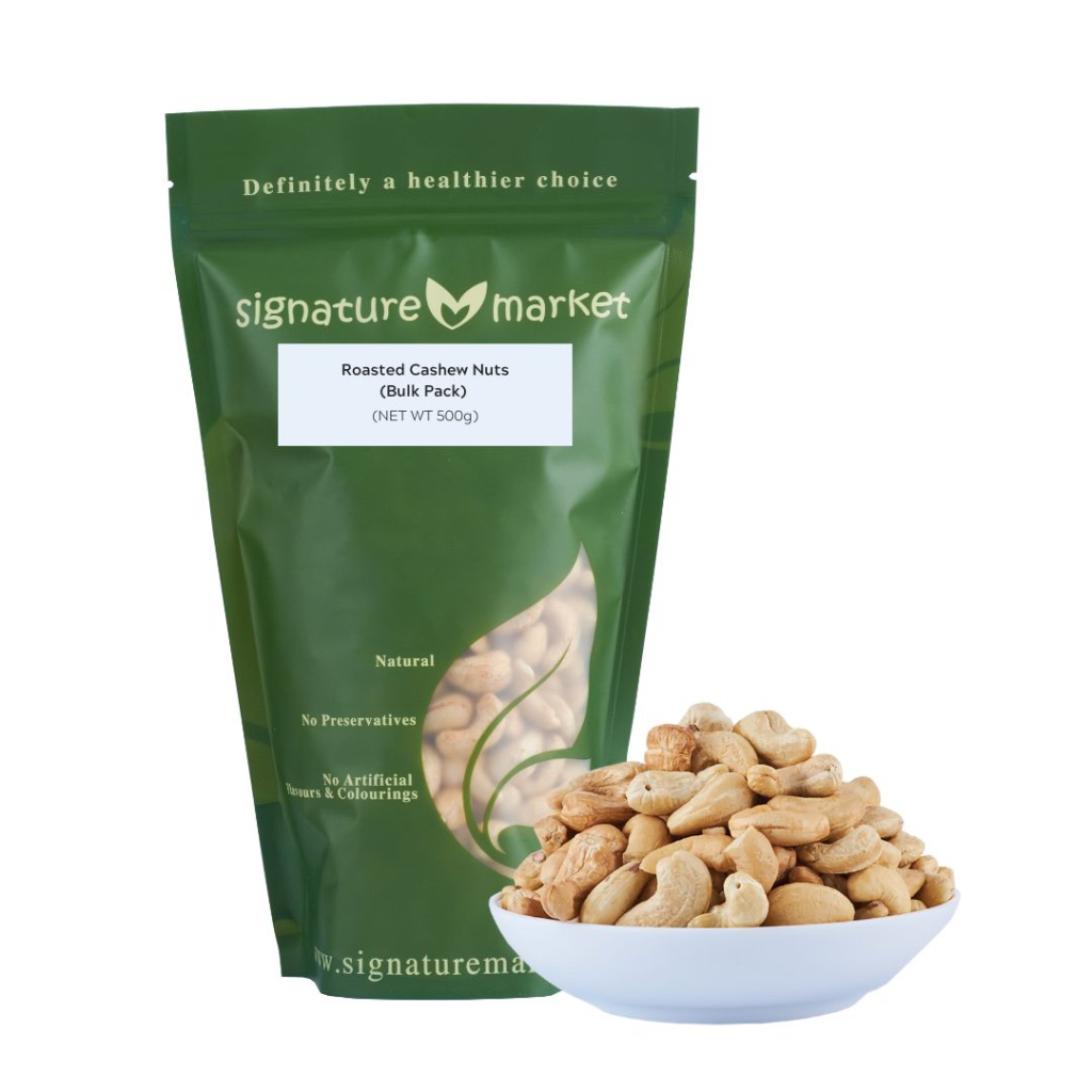 Signature Market Roasted Cashew Nuts Bulk Pack (500g) Shopee Malaysia