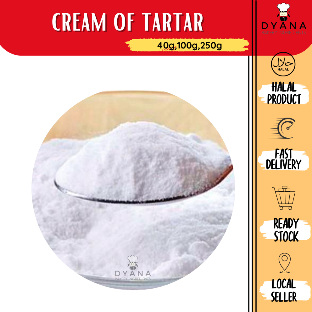 CREAM OF TARTAR (SODIUM CARBOXYMFHYLL) Shopee Malaysia