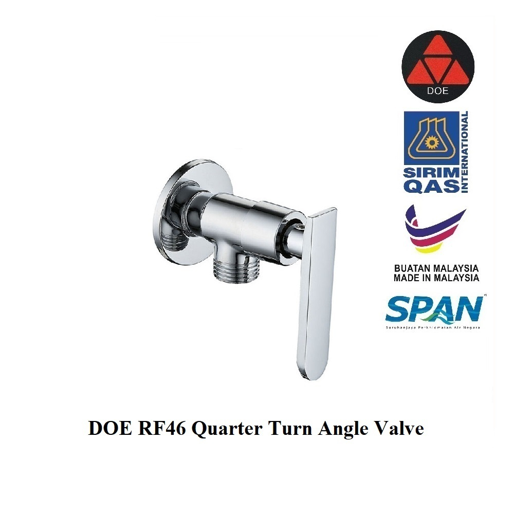 DOE Basic DE46 / RA46 / RF46 Angle Valve / Pili Paip Shopee Malaysia