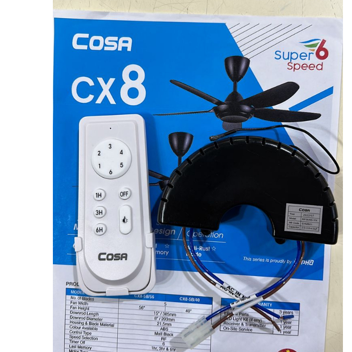 COSA CX8 CEILING FAN PCB/REMOTE CONTROL ORIGINAL Shopee Malaysia