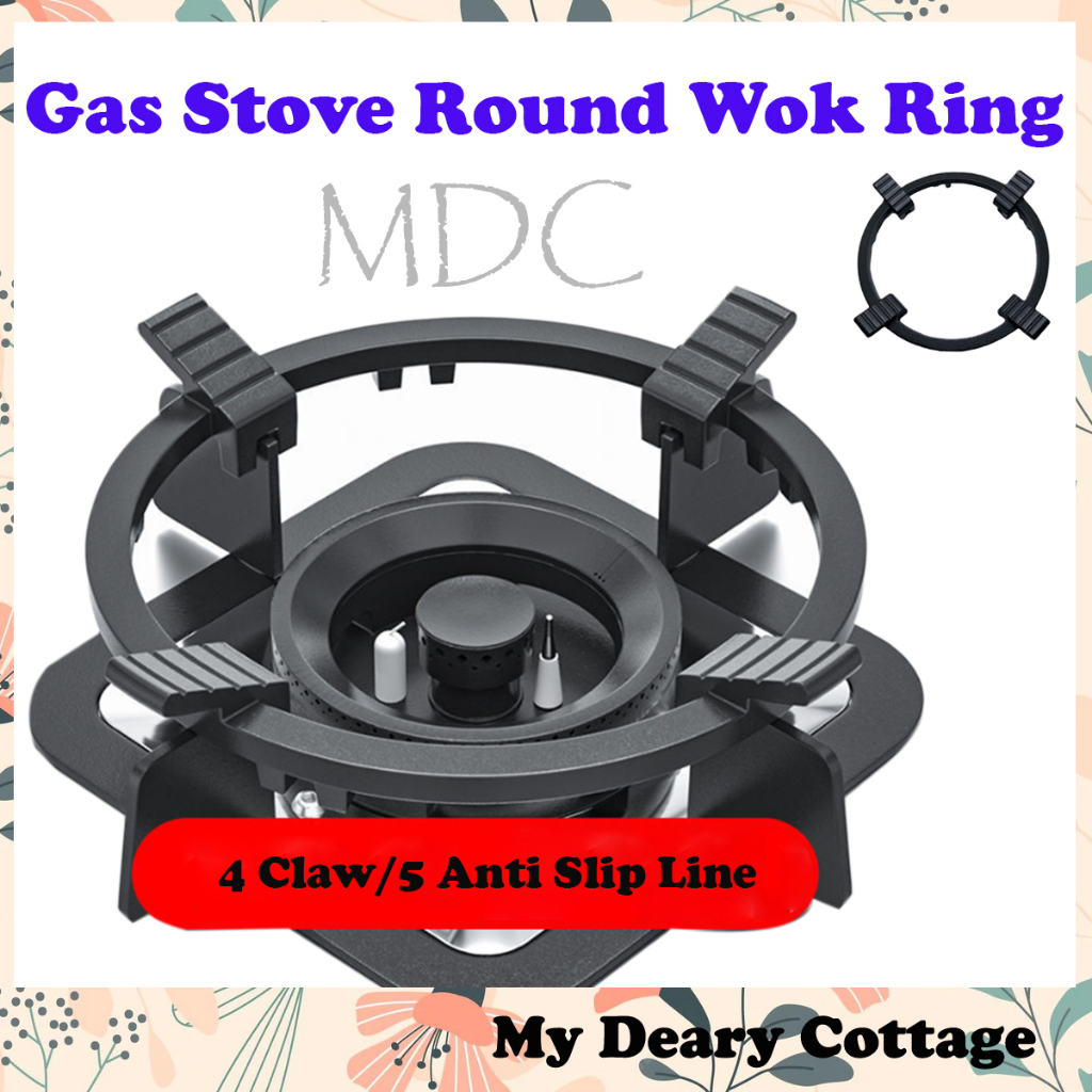 Gas Stove Bracket Kitchen Stove Ring Wok Pot Support Stand Pan Cookware ...