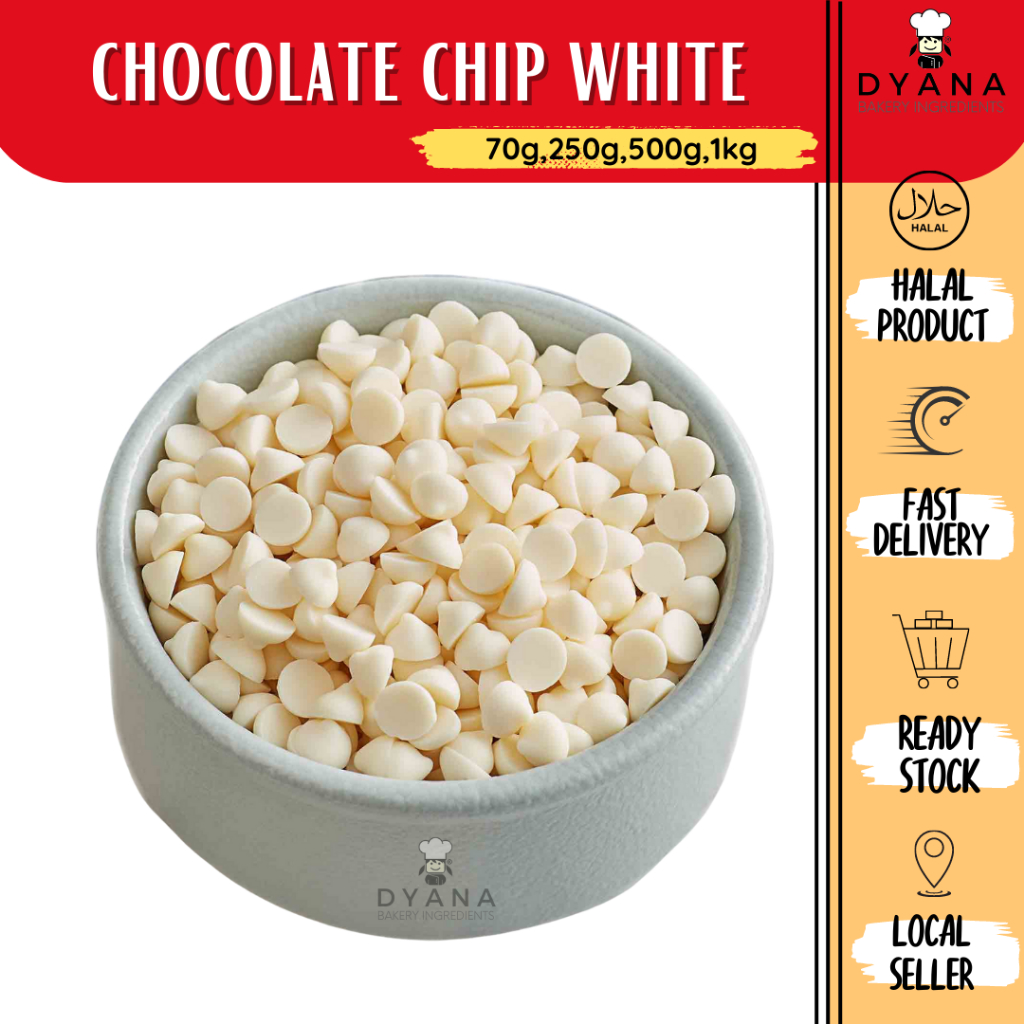 White Compound Chip 70g - 1kg | Shopee Malaysia