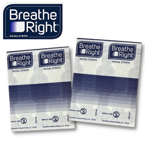 Breathe Right Extra Clear Tan Lavender DrugFree Nasal Strips for