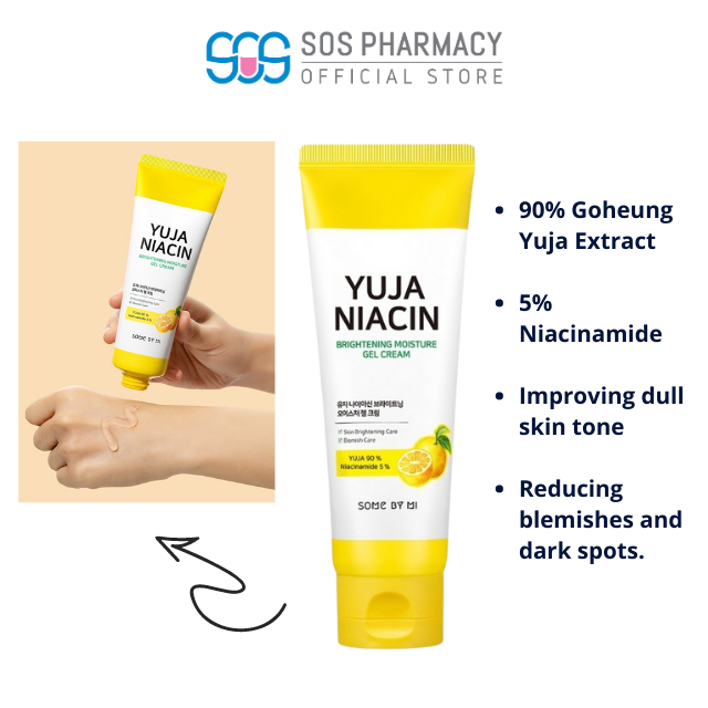 SOMEBYMI Yuja Niacin Brightening Moisture Gel Cream (100ml) | Shopee ...