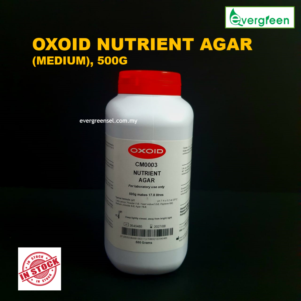 ( READY STOCK ) OXOID NUTRIENT AGAR (MEDIUM), 500G | Shopee Malaysia