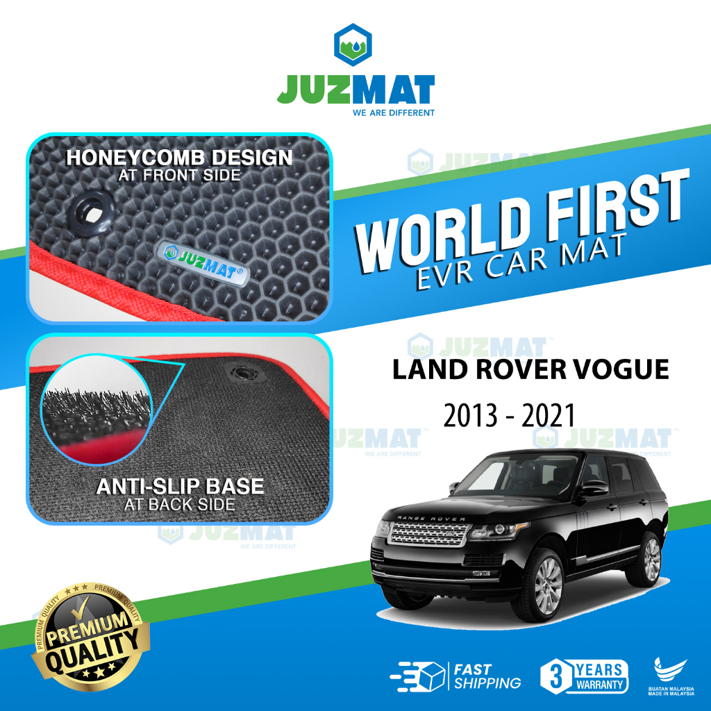 Juzmat EVR Car Mat Land Rover / Range Rover Vogue L405 (2013 - 2021 ...