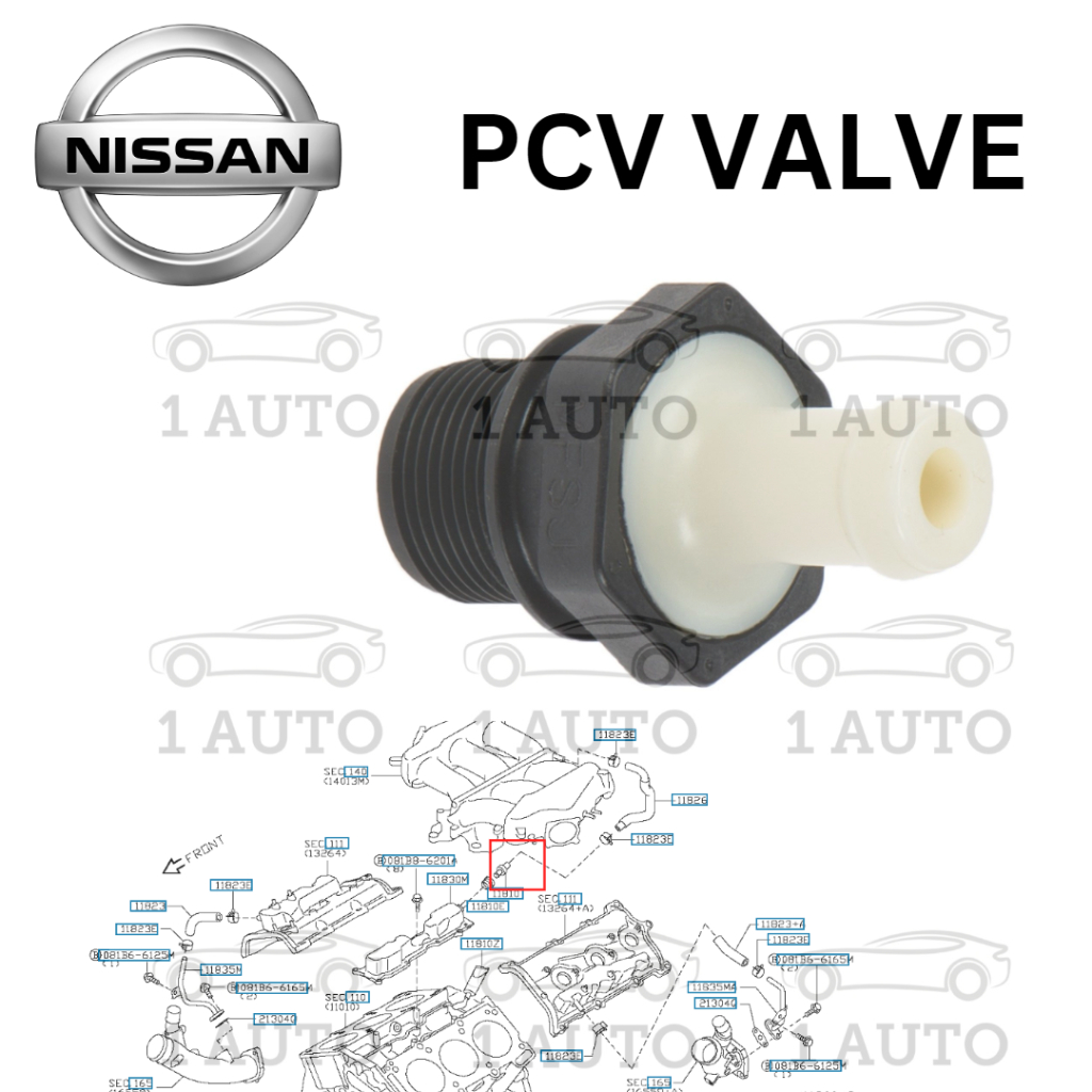 (ORIGINAL NISSAN PARTS) PCV VALVE NISSAN SKYLINE GTR R35 VR38DETT ...