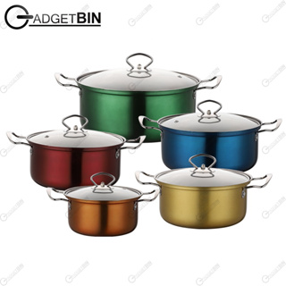 Dropship Induction Saucepan With Lid; 20cm/ 1.8L Milk Pan Non