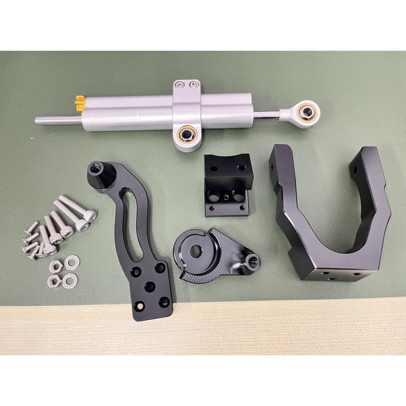 Yamaha RXZ Steering Damper Bracket Just Plug n Play Only 100 CNC