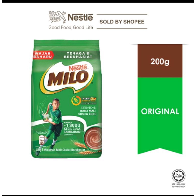 Milo 200g, Nestle Milo, Barli Malt Susu & Koko | Shopee Malaysia