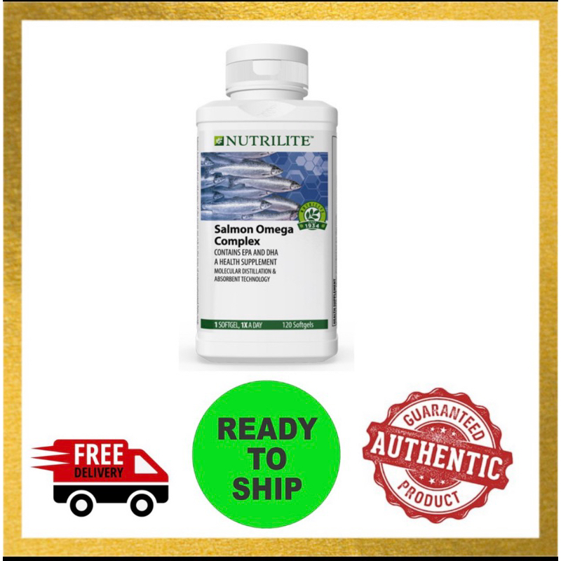 Amway Nutrilite Salmon Omega Fish Oil(60pcs) Shopee Malaysia