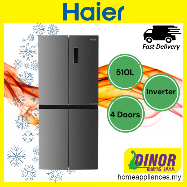 Haier HRF510MG 4 Door Series Inverter Refrigerator 510L (Inox