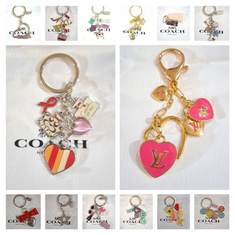 COACH Limit edition Valentine bear online keychain