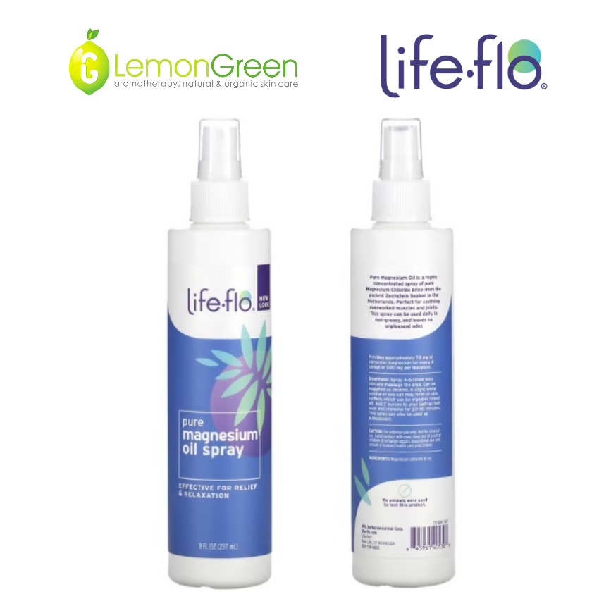 Life Flo Pure Magnesium Oil 237ml | Shopee Malaysia