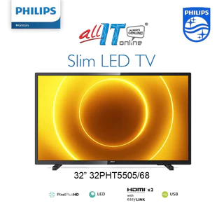 Philips 32'' 5500 series Slim HD LED TV 32PHT5505/68 with Pixel Plus HD Experience vivid images, Clear sound LED TV