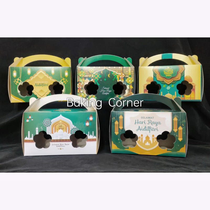 Raya Handle Box Window 23x10x14cm(H) gift box Hari raya | Shopee Malaysia
