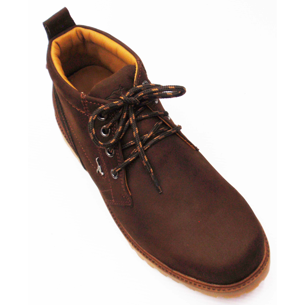 Kangaroo Leather Men Boot No.9595 (Brown) Shopee Malaysia