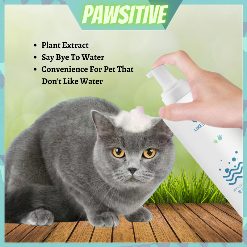 PAWSITIVE Cat Shampoo Cat Grooming Shampoo Kucing Wangi Syampu