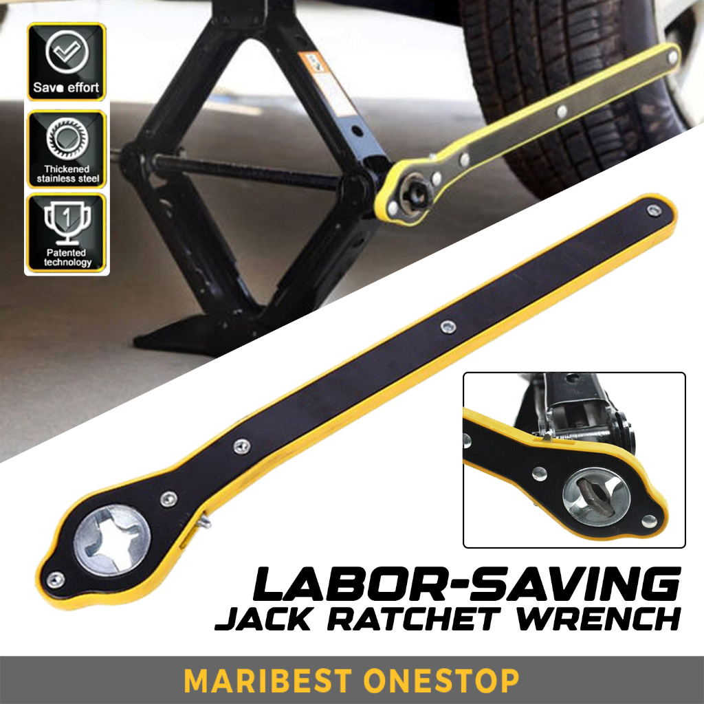 Scissor Jack Ratchet Wrench Wheel Lug Wrench Hand Jack Wrench Kereta