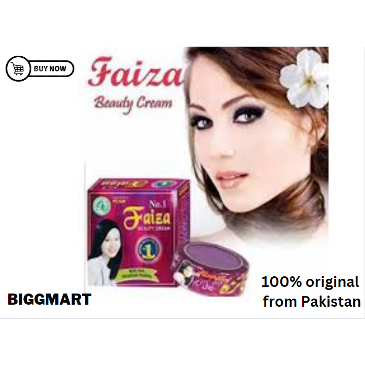 100% original, Faiza Beauty Cream Imported from Pakistan Ready Stock ...