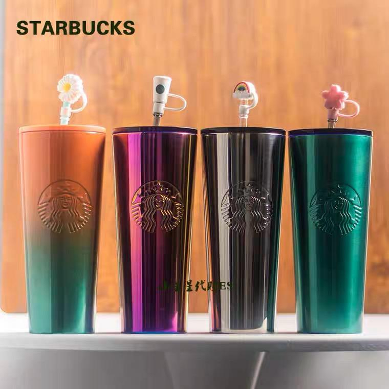 Starbucks Stainless Steel With Straw Insulation Cup Cold Tumbler 710ml