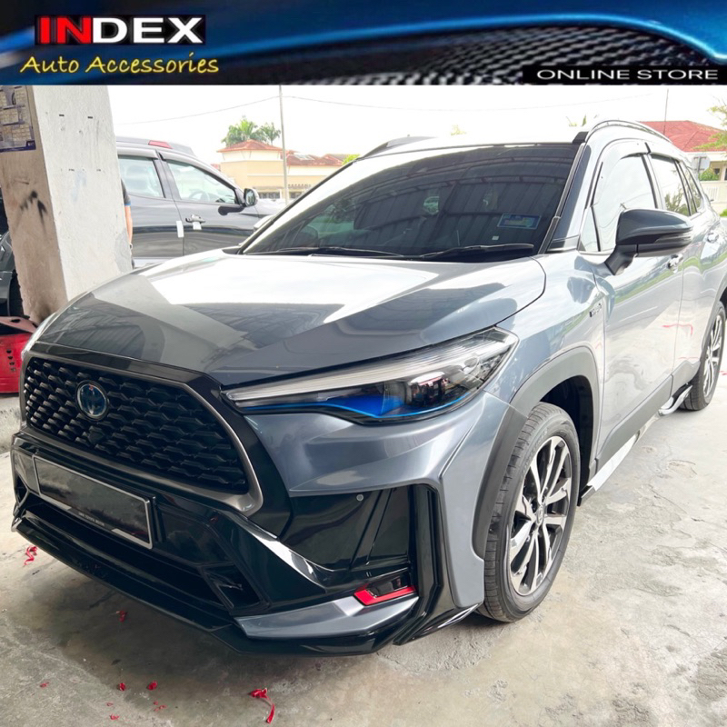 Car Bodykit Toyota Corolla Cross 2022 2023 Above Shopee Malaysia