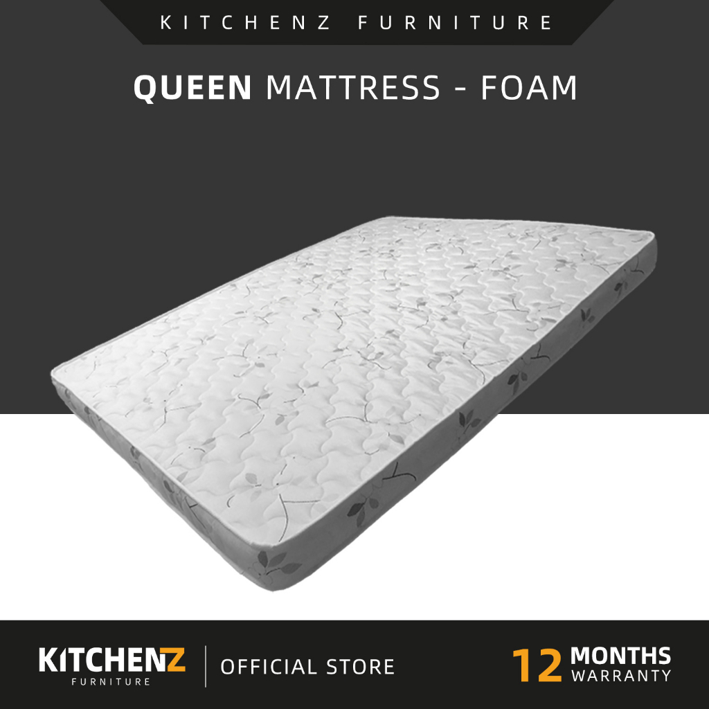 KitchenZ High Density Rebond Foam Mattress / Tilam Queen Queen Size