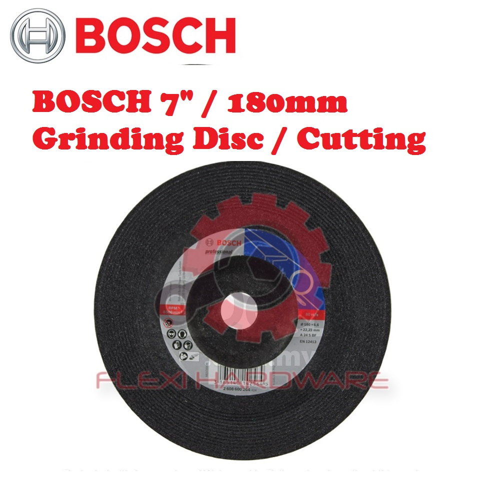 BOSCH 7" / 180mm Grinding Disc / Cutting Disc | Shopee Malaysia