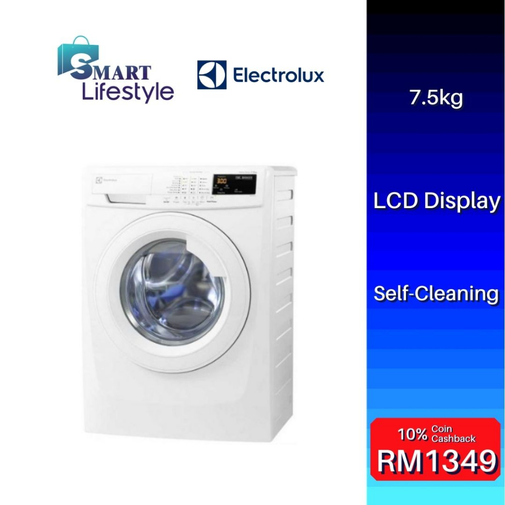 Electrolux 7.5kg Vapour Care Washing Machine EWF85743 Mesin Basuh