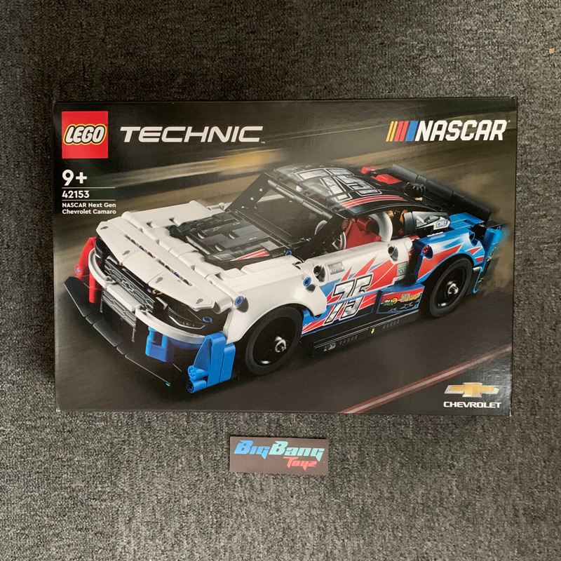 lego-technic-42153-nascar-next-gen-chevrolet-camaro-zl1-in-stock-new