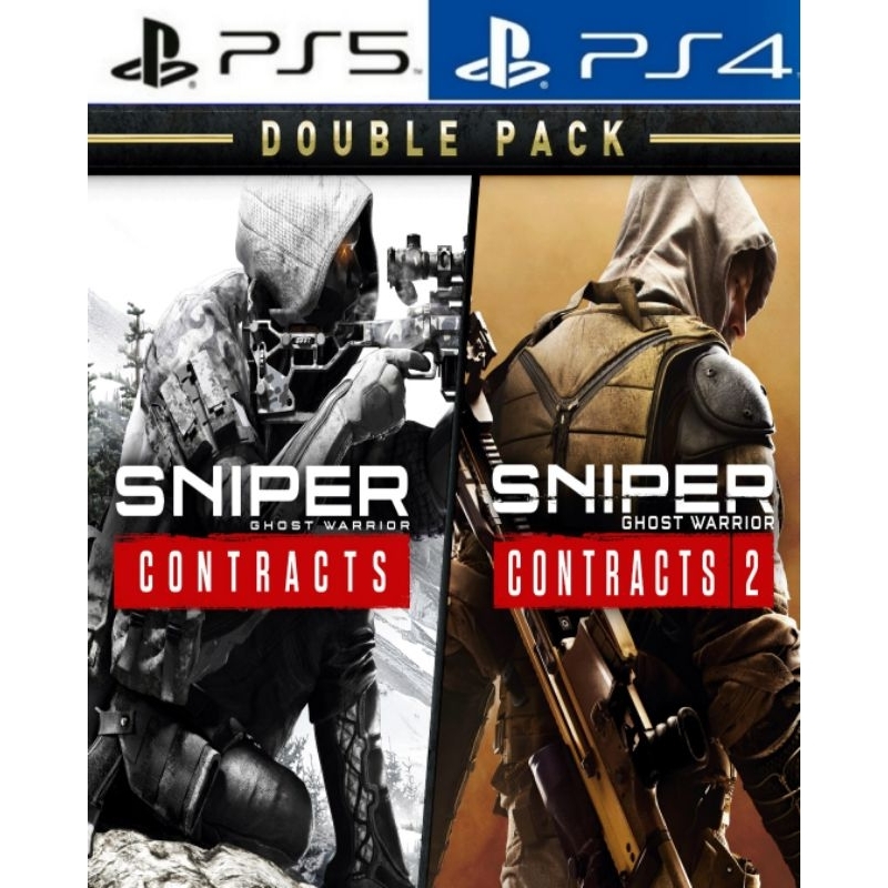 Ps4/Ps5 Sniper Ghost Warrior Contracts 1 & 2 Double Pack Bundle Digital ...