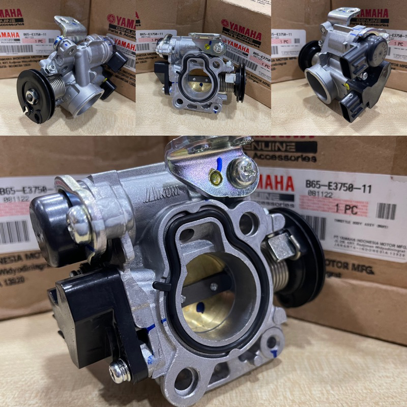 100% ORIGINAL -YAMAHA NVX155 THROTTLE BODY ASSY SET (INCLUDE TPS UNIT ...