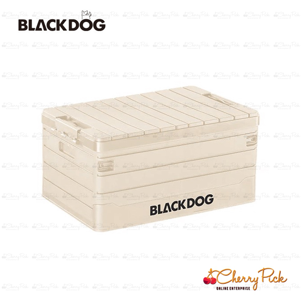 Blackdog Camping Foldable Storage Box 60L Foldable Multipurpose Black