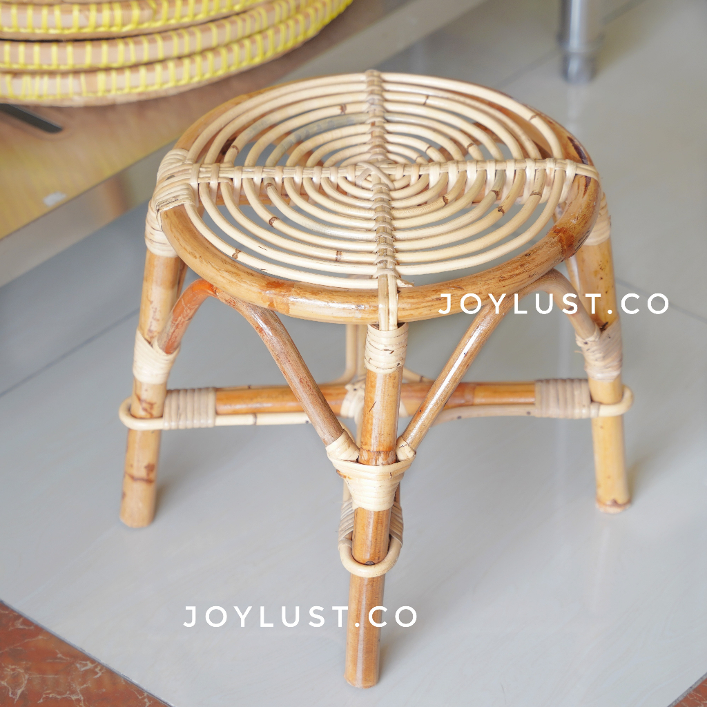 Kerusi rotan bangku garden Cantik Chair stool | Shopee Malaysia