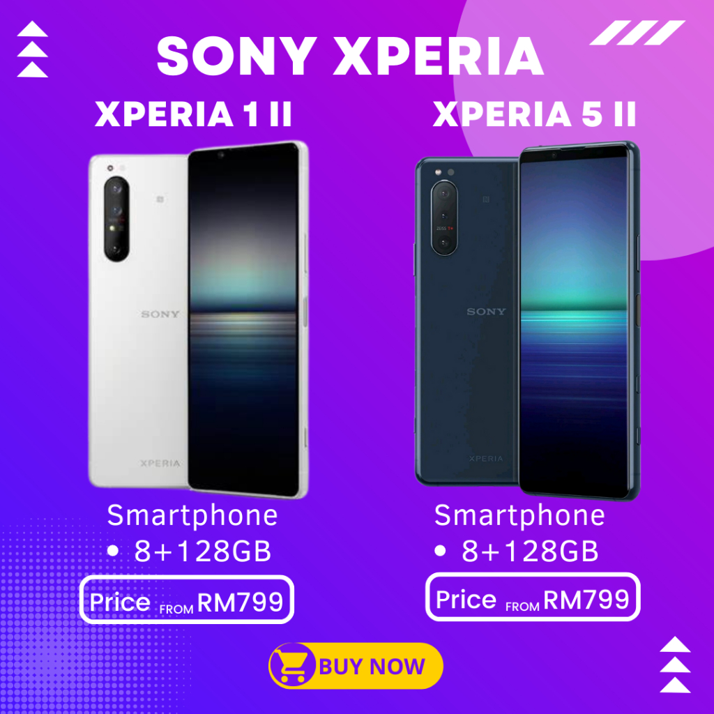 SONY XPERIA 1 II (8+128) 5G & XPERIA 5 II (8+128) 5G (Original Second ...