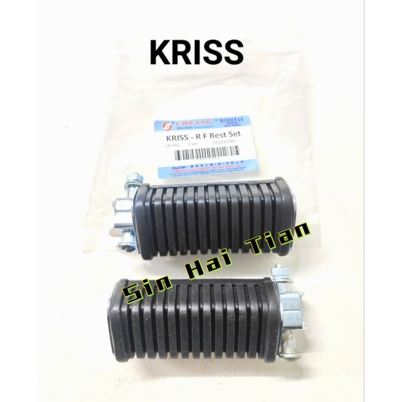 MODENAS KRISS 110 REAR FOOTREST CHEANG BRANDED Pijak Kaki Belakang Step