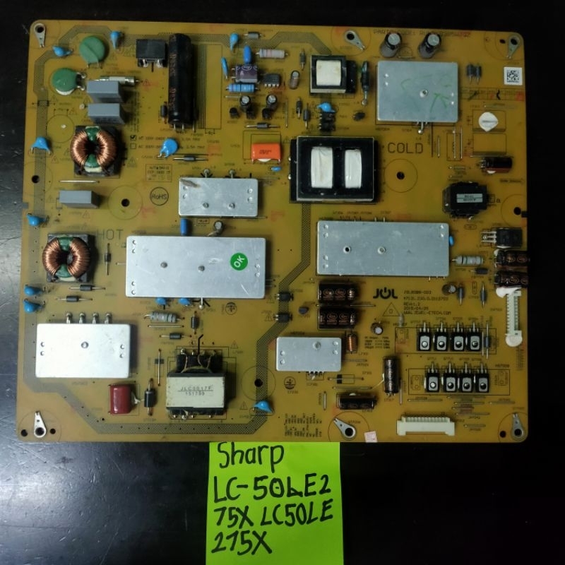 (SHARP) TV LED LC-50LE275X /POWER BOARD | Shopee Malaysia